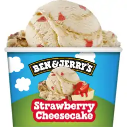 Jumbo Ben & jerry's ijs strawberry cheesecake 100ml aanbieding