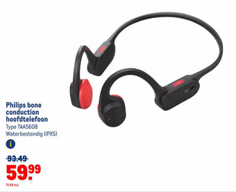 Makro Philips bone conduction hoofdtelefoon aanbieding