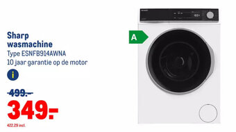 Makro Sharp wasmachine aanbieding