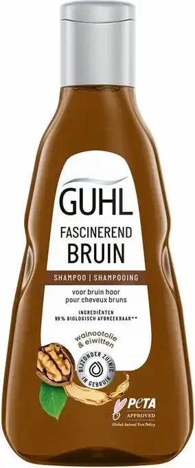 Bol.com Guhl shampoo colorshine bruin 250 ml aanbieding