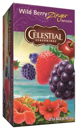 De Online Drogist Celestial seasonings wild berry zinger 20st aanbieding