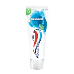 De Online Drogist Aquafresh freshmint 3in1 tandpasta - voor een frisse adem 75ml aanbieding