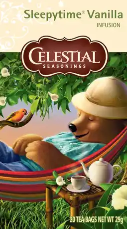 De Online Drogist Celestial seasonings sleepy time vanille zakjes 20st aanbieding