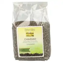 De Online Drogist Boerjan chiazaad 500gr aanbieding