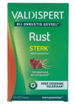 De Online Drogist Valdispert rust sterk dragees 50tb aanbieding