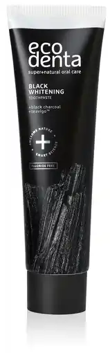 De Online Drogist Ecodenta tandpasta whitening black 100ml aanbieding