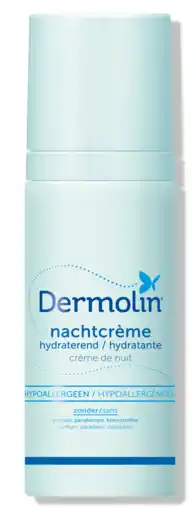 De Online Drogist Dermolin nachtcrème 50ml aanbieding