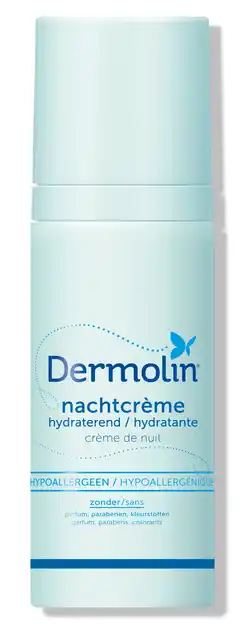 De Online Drogist Dermolin nachtcrème 50ml aanbieding