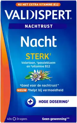 De Online Drogist Valdispert nacht sterk tabletten 40tb aanbieding