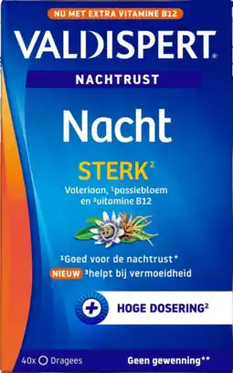 De Online Drogist Valdispert nacht sterk tabletten 40tb aanbieding