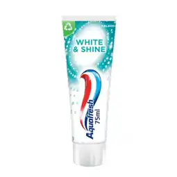 De Online Drogist Aquafresh white & shine tandpasta - voor wittere tanden 75ml aanbieding