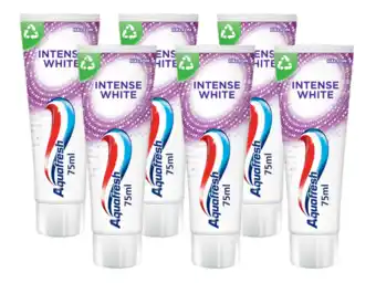 De Online Drogist Aquafresh tandpasta intense white multiverpakking 6x75ml aanbieding