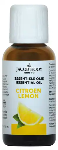 De Online Drogist Jacob hooy essentiële olie citroen 30ml aanbieding