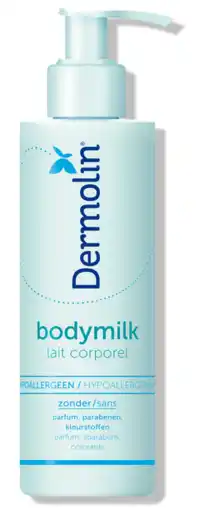 De Online Drogist Dermolin bodymilk 200ml aanbieding