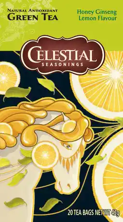 De Online Drogist Celestial seasonings honey lemon ginsenggreen tea 20st aanbieding