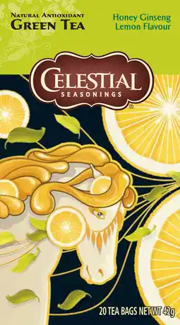 De Online Drogist Celestial seasonings honey lemon ginsenggreen tea 20st aanbieding