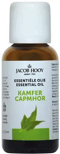 De Online Drogist Jacob hooy essentiële olie kamfer 30ml aanbieding