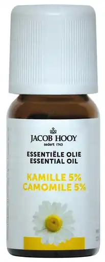 De Online Drogist Jacob hooy essentiële olie kamille 5% 10ml aanbieding