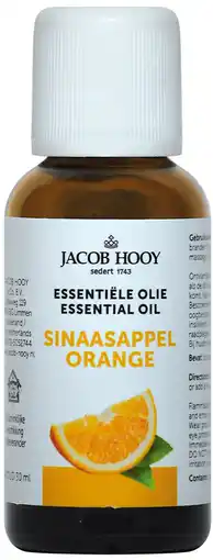De Online Drogist Jacob hooy essentiële olie sinaasappel 30ml aanbieding