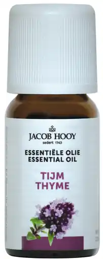 De Online Drogist Jacob hooy essentiële olie tijm 10ml aanbieding