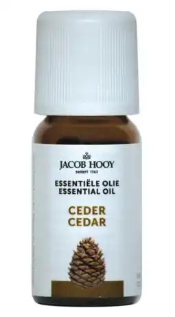 De Online Drogist Jacob hooy essentiële olie ceder 10ml aanbieding
