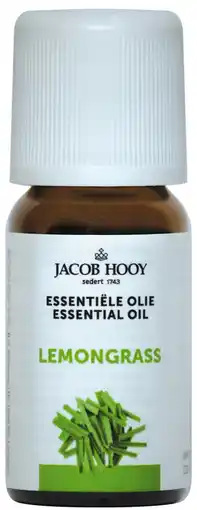 De Online Drogist Jacob hooy essentiële olie lemongrass 10ml aanbieding