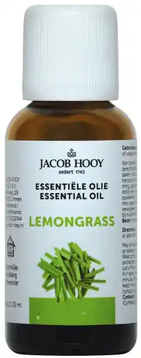 De Online Drogist Jacob hooy essentiële olie lemongrass 30ml aanbieding