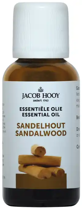 De Online Drogist Jacob hooy essentiële olie sandelhout 30ml aanbieding