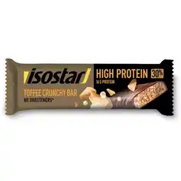 De Online Drogist Isostar eiwitreep high protein toffee crunchy 55gr aanbieding