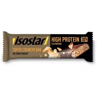 De Online Drogist Isostar eiwitreep high protein toffee crunchy 55gr aanbieding