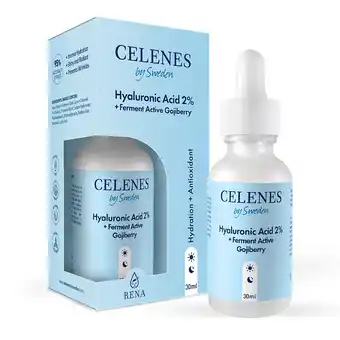 De Online Drogist Celenes by sweden hyaluronic acid 2% + ferment active gojiberry 30ml aanbieding