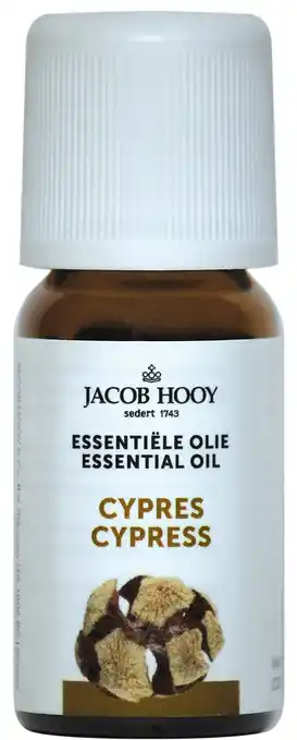 De Online Drogist Jacob hooy essentiële olie cypres 10ml aanbieding