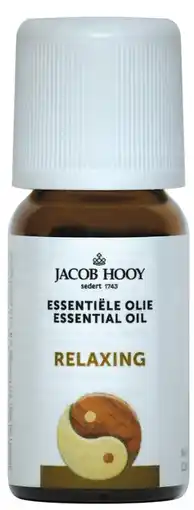 De Online Drogist Jacob hooy essentiële olie relaxing 10ml aanbieding