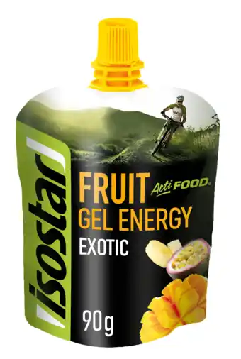 De Online Drogist Isostar fruitgel energy actifood exotic 90gr aanbieding