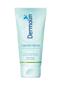 De Online Drogist Dermolin handcrème 75ml aanbieding