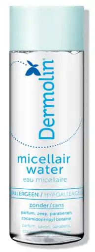De Online Drogist Dermolin pure care micellair water 200ml aanbieding