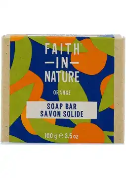 De Online Drogist Faith in nature zeep orange 100gr aanbieding