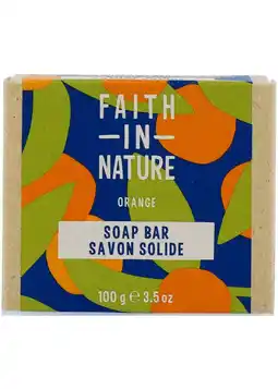 De Online Drogist Faith in nature zeep orange 100gr aanbieding