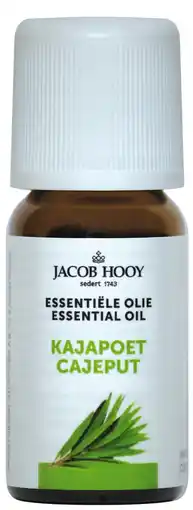 De Online Drogist Jacob hooy essentiële olie kajapoet 10ml aanbieding