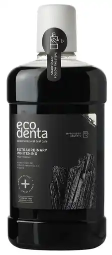 De Online Drogist Ecodenta mondwater whitening extraordinary 500ml aanbieding