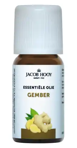 De Online Drogist Jacob hooy essentiële olie gember 10ml aanbieding