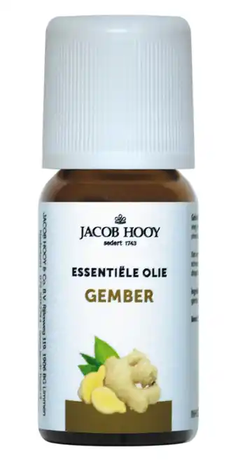 De Online Drogist Jacob hooy essentiële olie gember 10ml aanbieding