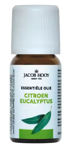 De Online Drogist Jacob hooy essentiële olie citroen eucalyptus 10ml aanbieding