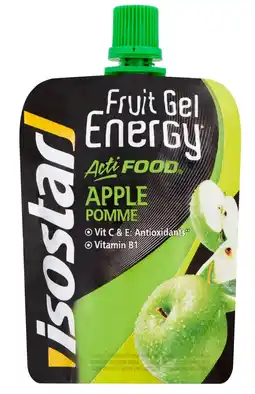 De Online Drogist Isostar fruitgel energy actifood appel 90gr aanbieding