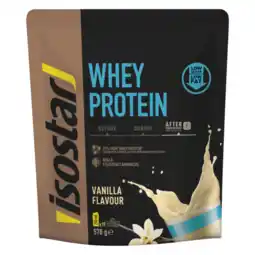 De Online Drogist Isostar eiwitshake whey protein vanilla 570gr aanbieding