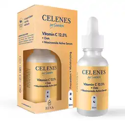 De Online Drogist Celenes by sweden vitamin c 12,5% + oats + niacinamide active serum 30ml aanbieding