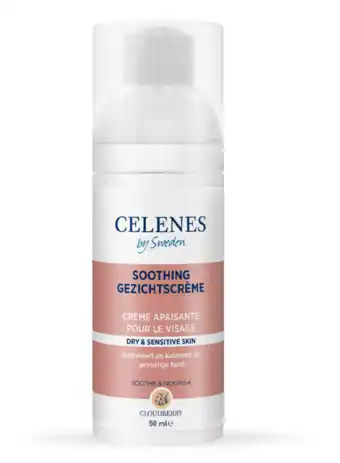 De Online Drogist Celenes by sweden cloudberry relaxing gezichtscrème - droge/gevoelige huid 50ml aanbieding