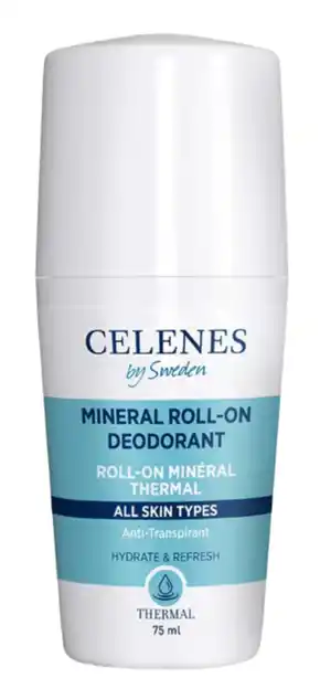 De Online Drogist Celenes by sweden thermal whitening minerale roll-on deodorant 75ml aanbieding