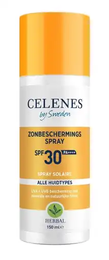 De Online Drogist Celenes by sweden herbal zonbeschermingsspray spf30+ 150ml aanbieding