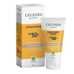 De Online Drogist Celenes by sweden celenes zonnecrème sensitive spf50+ 50ml aanbieding
